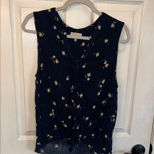Lucky Brand Floral Sleeveless Top